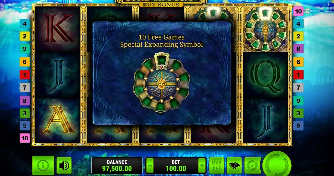Features: Freispiele, Expanding Wilds und Gamble